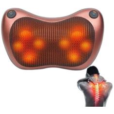 Massageador Shiatsu Elétrico: Almofada Alívio E Bem-Estar - F7 Varieda