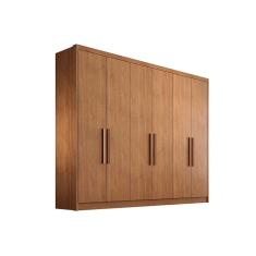Guarda Roupa Casal 6 Portas e 6 Gavetas Rizon/Linea Cumaru - Novo Horizonte