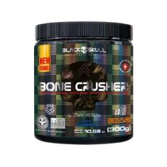 Pré Treino Bone Crusher Black Skull 300g Pre Workout Caveira Preta, 30