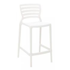 Banqueta Sofia Alta Branca Tramontina