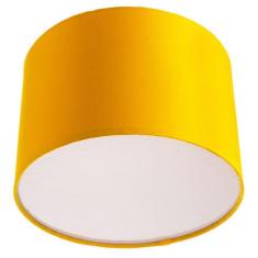 Lustre Plafon Cupula Dome 30X20cm Magnífico Amarelo - Marryluz