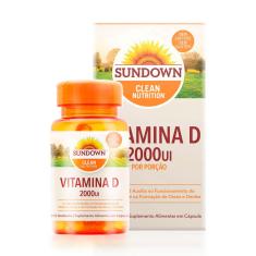 Vitamina D3 2.000UI Sundown com 200 Cápsulas Softgel Sundown Naturals 200 Cápsulas Softgel