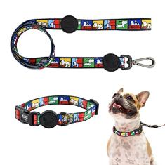 Coleira Com Guia Para Cachorros Pet Filmcolor Zooz Pets Pp