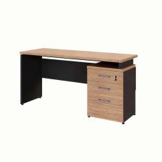 escrivaninha yaris 3 gv ameixa e preta 150 cm