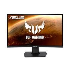Monitor Gamer Curvo ASUS TUF 23.6", 165Hz, Full HD, 1ms, DisplayPort e HDMI, Adaptive Sync, VESA, Preto - VG24VQE