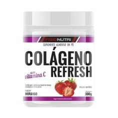 Colágeno Refresh com Vitamina C (300g), Morango