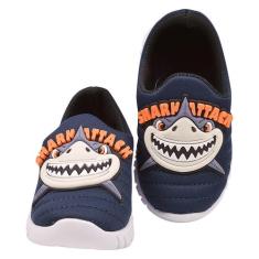 Tênis infantil calce fácil meia anatômico leve e flexível ploc - p09 s