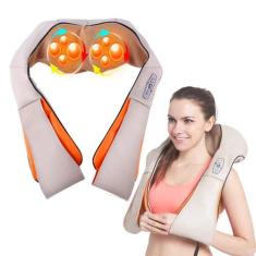 Massageador Shiatsu Colete Pescoço Cervical Ombros Lombar - MASSAGER