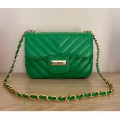 Bolsa feminina baby pequena alça corrente tiracolo mini - MANU SHOES, 