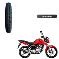 Pneu 90/90-18 p/ Moto Start Titan CG YBR Fan Traseiro + BRlNDE (REDINH