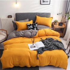 Jogo de cama casal king 7 pç 400 fios edredom 280x280cm - ESPAÇO CASA 