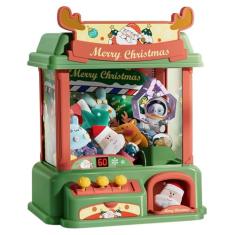 Mini Máquina Grua Pega Ursinho Infantil Natalina 51 Pelúcias - TTD-S