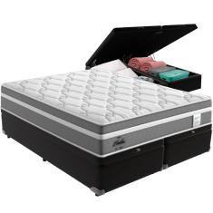 Cama Box Baú e Colchão Berlim Molas Ensacadas Queen Probel