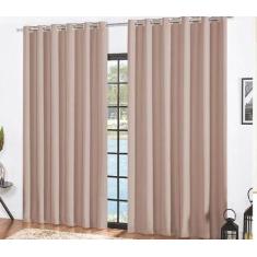 Cortina Blecaute de tecido 2.00 x 1.70m - Conceitual Enxovais