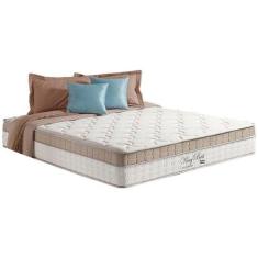 Colchão Queen Molas MasterPocket Ensacadas King Best Euro Pillow Clean