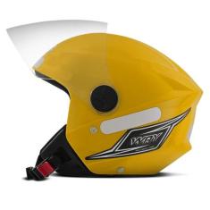Capacete Moto Aberto Mixs Way Masculino Feminino Confortável Segurança