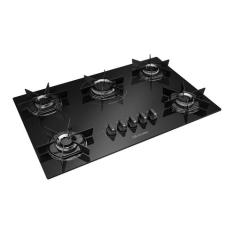 Fogão Cooktop Elétrico Bivolt 5 Bocas Á Gás MCG5BB Grade em  Aço - Mes