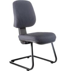 Cadeira Executiva Base Fixa em S Linha New Confort - Design Office Móv