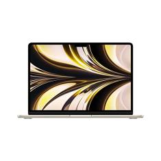 Apple notebook MacBook Air de 13 polegadas: Chip M2 da Apple com CPU de oito núcleos e GPU de dez núcleos, de 512 GB SSD - Estelar