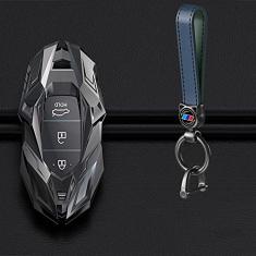 TPHJRM Capa da chave do carro em liga de zinco, adequado para Hyundai i30 Ix35 Kona Encino Solaris Azera Accent TM Palisade Santa