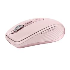 Mouse sem fio Logitech MX Anywhere 3 Compacto, Confortável, Uso em Qualquer Superfície, USB Unifying ou Bluetooth, Recarregável para Apple Mac, iPad, Windows PC, Linux, Chrome - Rosa