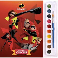 Disney - aquarela - os incriveis 2