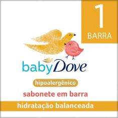 Sabonete em Barra Dove Baby Hidratação Balanceada 75g, 1, 75g