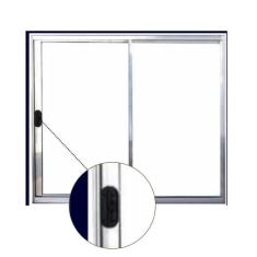 Janela Vitro 2 Folhas (Sem Grade) Linha Pop- Esquadrias Novo Lar, Bril