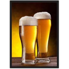 Quadro Decorativo Cerveja Bar Churrasco Restaurantes Bebida Gourmet Co