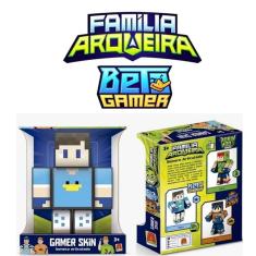 Boneco Minecraft Familia Arqueira Beto Gamer 25CM Youtuber