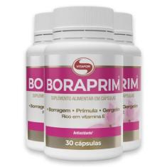 Kit 3 Boraprim Vitafor 30 Cápsulas