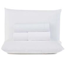 Jogo De Lençol Lidian Liso King 4 Peças Hiperpercal Peletizado 180 Fio