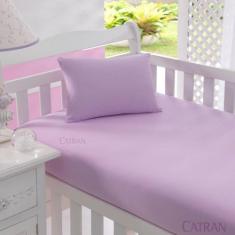 Kit Berço Malha Soft 2 Peças Liso - Tellesoft