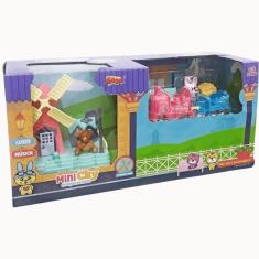 Brinquedo Infantil Mini City Estação de Trem Zoop Toys