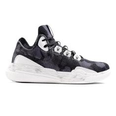 CROSSOVER CULTURE Tênis de basquete masculino Sniper – Couro de flor integral flexível e malha de ar, cano baixo, tênis de basquete masculino, Deep Space 1, 39