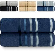 Jogo de Toalhas Banhão Gigante 2 Peças Fios Penteados Lumina Karsten - Emcompre