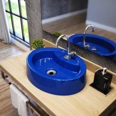 Kit Cuba Ov43 com Torneira C50 e Válvula 1 Polegada Abs e Sifão Pvc e 