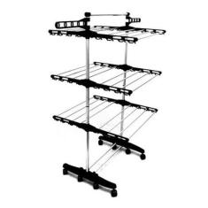 Varal De Chão Para Secar Roupas 3 Andares Alumínio - Varal Sd