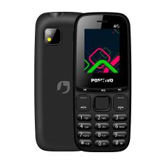 Celular Positivo P41 Dual Chip 4G Rádio FM Tela 2,4" Preto