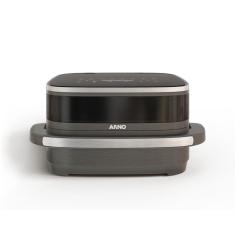 Fritadeira Elétrica Air Fryer Arno Easy Fry Extra AFP4 4L 1700W Painel Digital Preta Inox