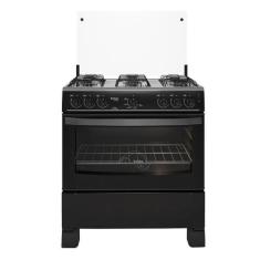 Fogão Itatiaia Waves 6 Bocas All Black Bivolt 3700000057, 127v/220v