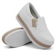 Tênis Dk Uze Shoes Slip on Calce Fácil Linha Confort Feminino-Feminino