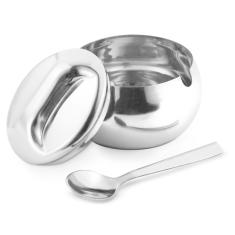 Açucareiro Inox Com Colher 300Ml 10,5X7,5Cm Mimo Style