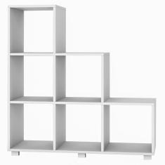 Armário em L Para Cozinha 6 Nichos Bmu 119 Branco Brv Móveis