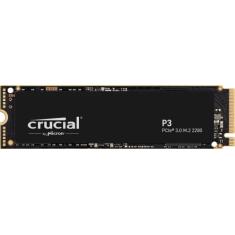 SSD Crucial P3 1TB NVMe PCIe M.2 2280 - CT1000P3SSD8
