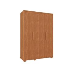 Guarda Roupa Solteiro Belize 3 Portas Pés Madeira Camas Fênix