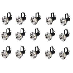 Kit 15 Spot Trilho Perfilado Eletro calha Par20 Bulbo OL5 - Hiperlight