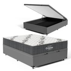 Cama Box Baú Com Colchão De Espuma D33 Ortobom Airtech 100 Ca
