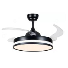 Ventilador De Teto Com Painel De Led 36W Bivolt Fleshwind Pt