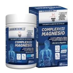 Complex Magnésio 3 em 1 Health Labs 60 Cápsulas